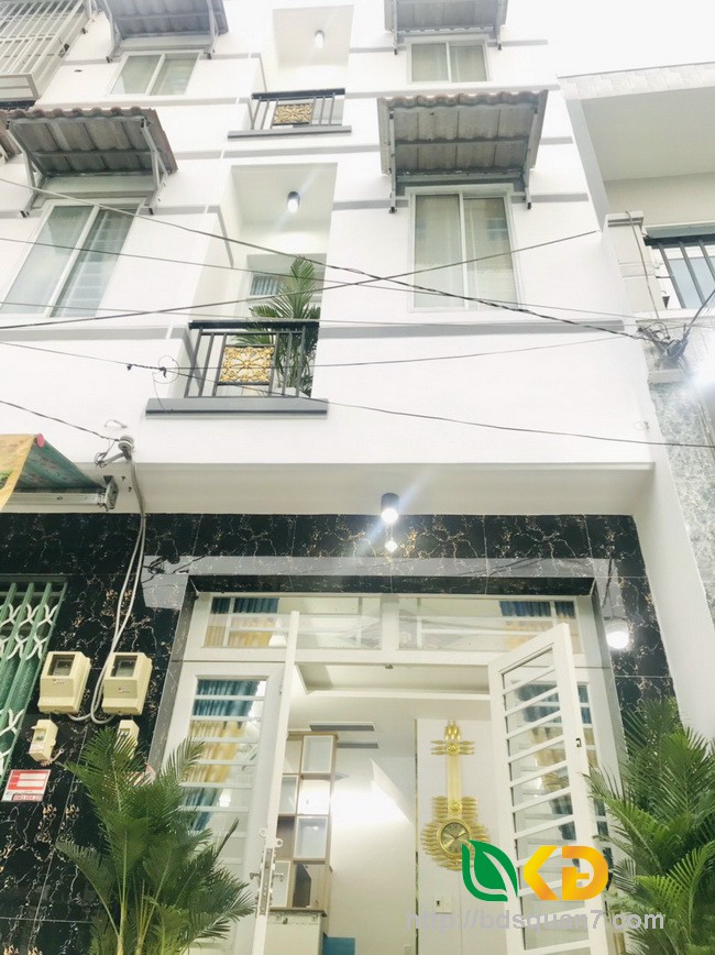 Bán nhà 2 lầu mặt tiền hẻm thẳng 2266 đường Huỳnh Tấn Phát Huyện Nhà Bè.